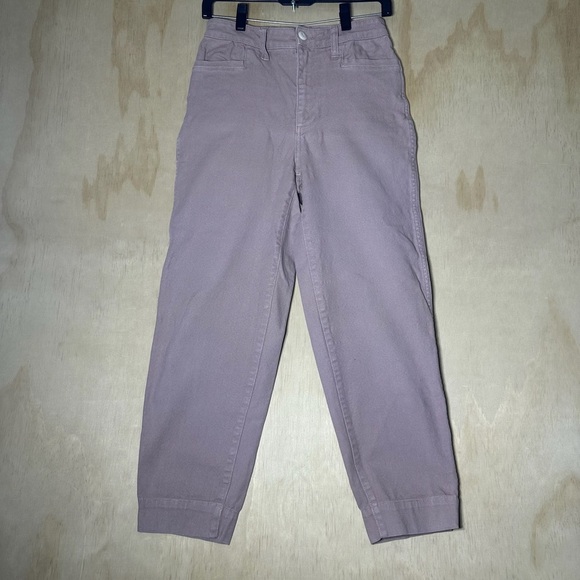 Madewell Emmett Slim Tapered Pants in Morning Mist Size 25 - Picture 1 of 11